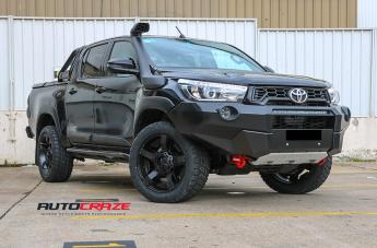 TOYOTA HILUX N80 RUGGED X ROCKSTAR XD 2 MATTE BLACK